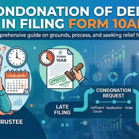 Condonation of Delay in Filing Form 10AB for Section 80G Approval