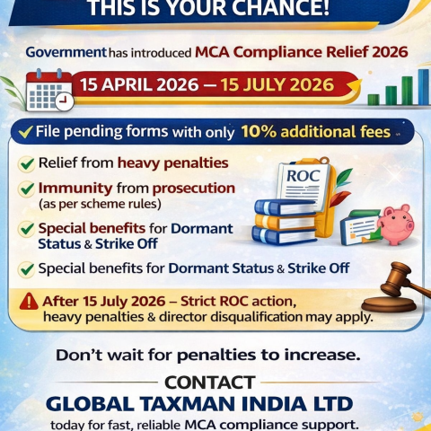 MCA Compliance Relief 2026 | ROC Filing Scheme India