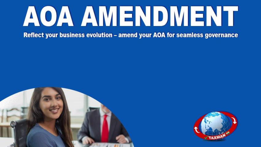 AOA Amendment in Ghaziabad
