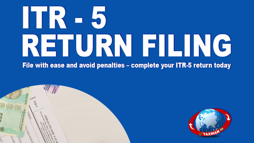ITR-5 Return Filing