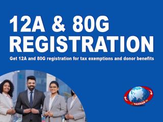 12A and 80G Registration in Vasundhara